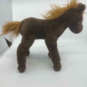 Vintage Star San Francisco 94 brown tan horse pony plush plushie stuffed animal